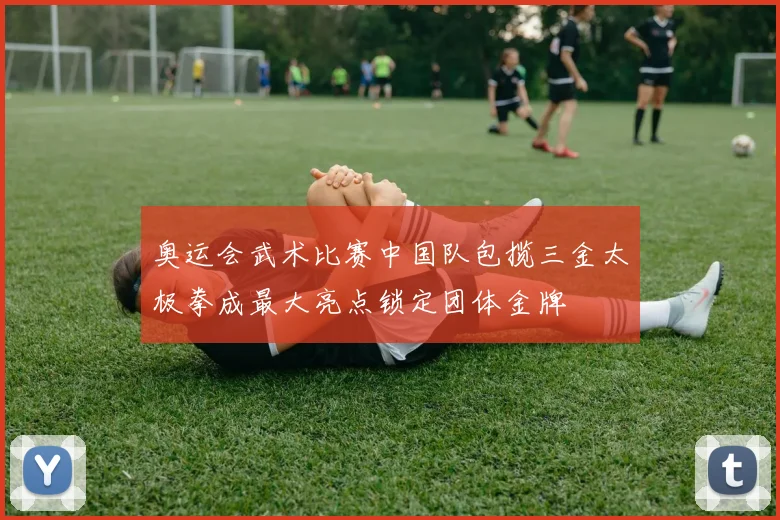 奥运会武术比赛中国队包揽三金太极拳成最大亮点锁定团体金牌